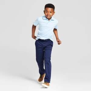 School Uniform Trousers Navy Blue Adjustable Waist Kids Size 6 Pants NEW!!!